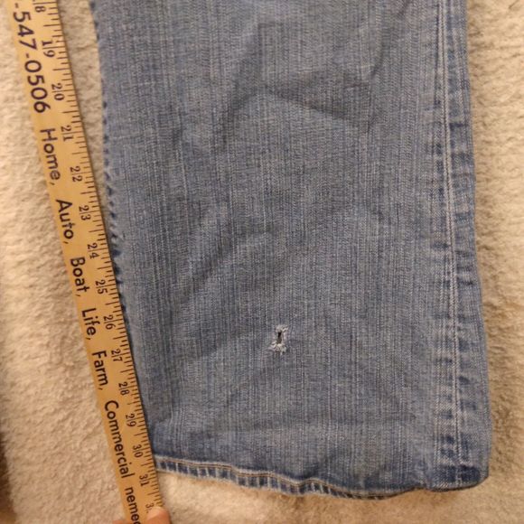 AG Adriano Goldschmied the fillmore jeans mens 38x32 blue made in USA Bootcut - Picture 11 of 13